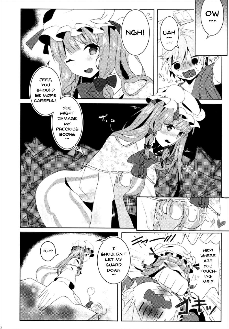 Hentai Manga Comic-Patchouli the Lewd Witch With Her Dirty Illusions-Read-7